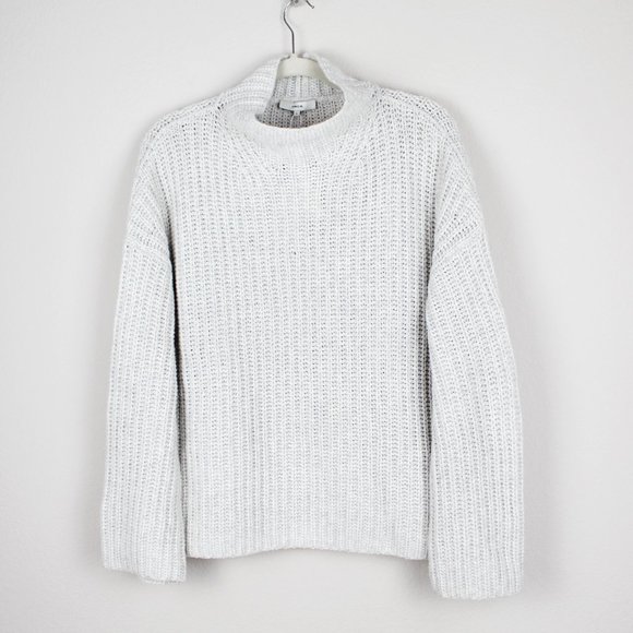 NWT Vince Lofty Wool Blend Funnel Neck Sweater - Picture 3 of 9